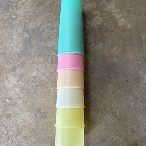 Classic Tupperware Pastel Tumblers